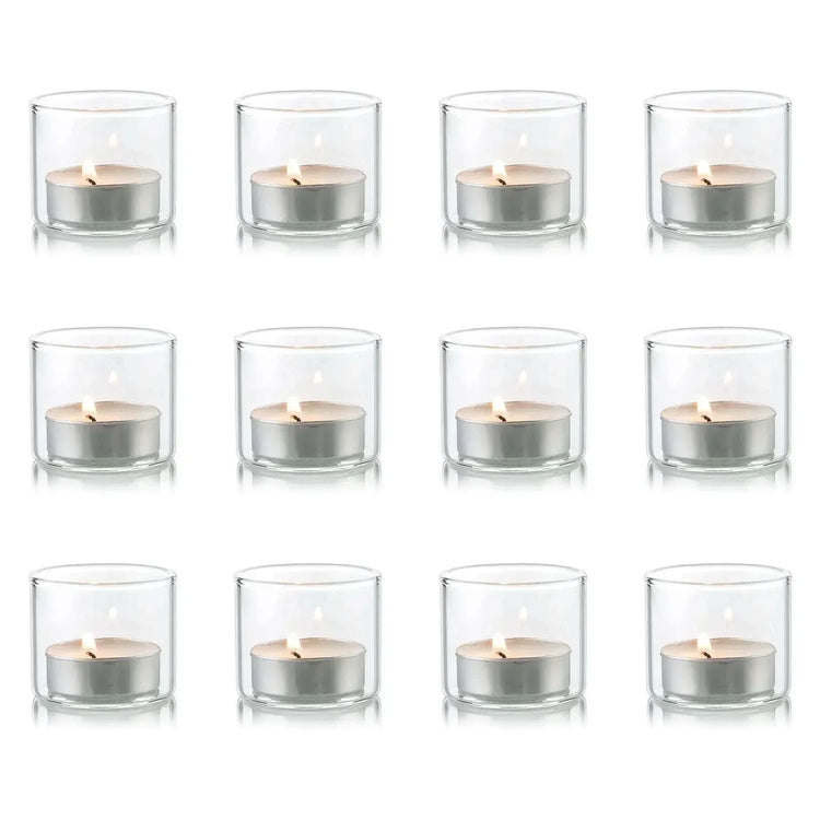 Clear Glass Votive Candle Holders