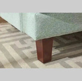 fabric 3 seater couch light green