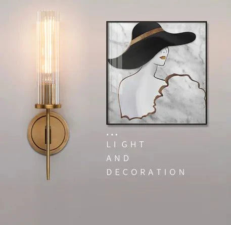 Modern American Copper Wall Light