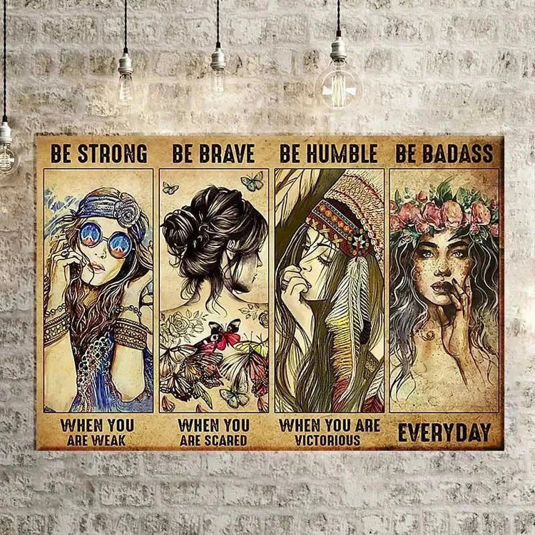 Inspiring 1pc Canvas Poster for Home Decor