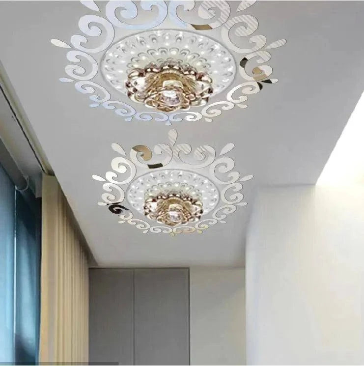 3D Mirror Wall Stickers, Self-Adhesive, for any of Your Living Spaces