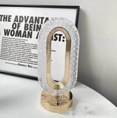 Crystal Touch Desk Lamp  Light Luxury Home Decor