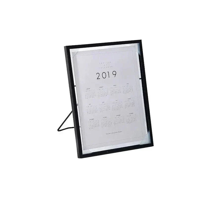 Modern Geometric Metal Glass Frame for Home Decor