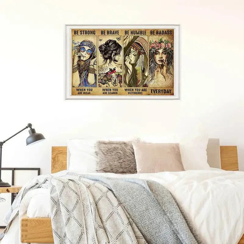 Inspiring 1pc Canvas Poster for Home Decor