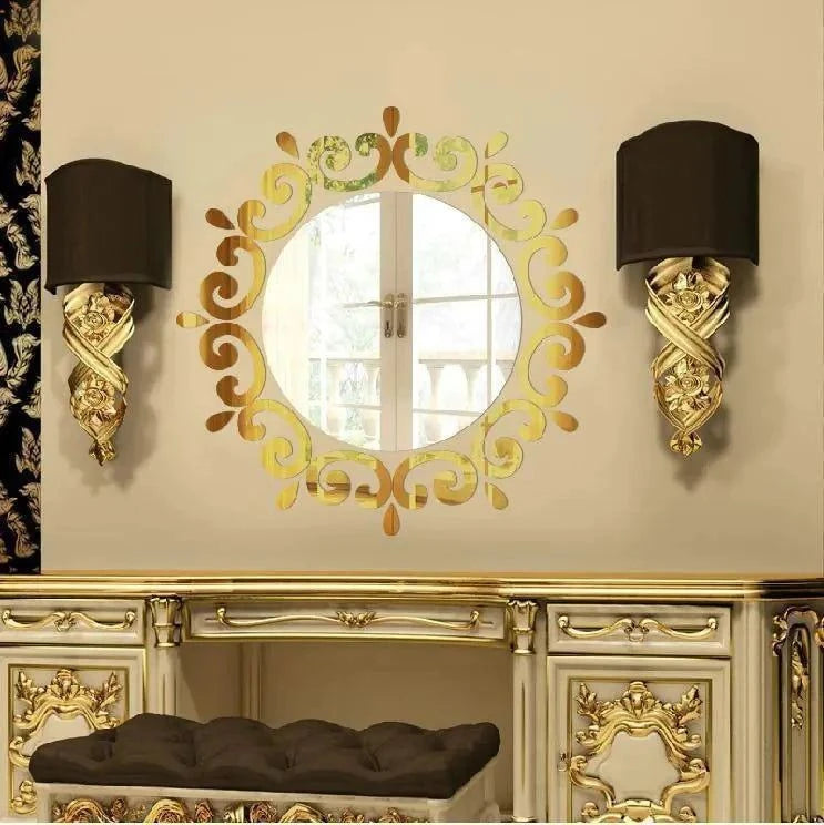 3D Mirror Wall Stickers, Self-Adhesive, for any of Your Living Spaces