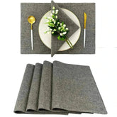 Faux Linen Placemats