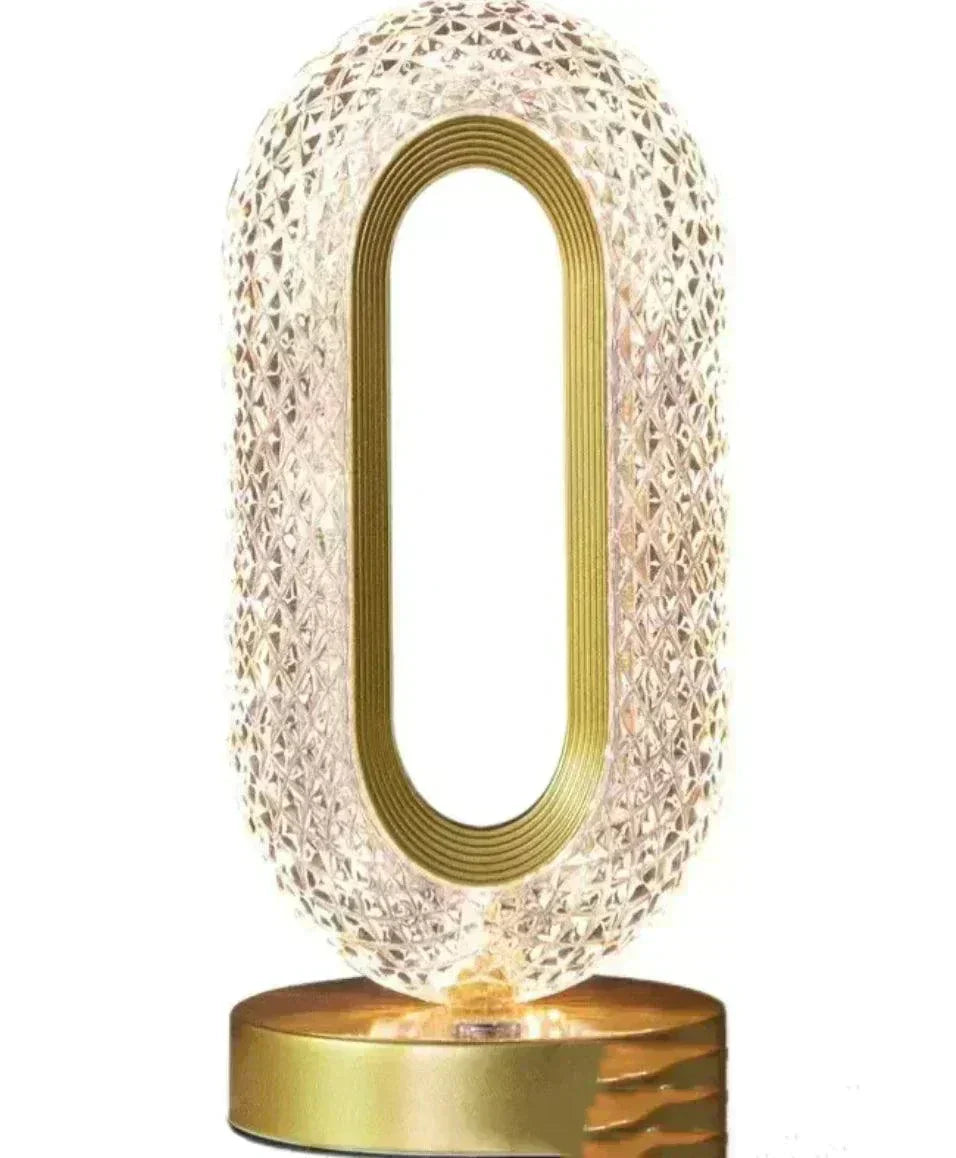 Crystal Touch Desk Lamp Light Luxury Home Decor
