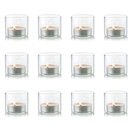 Clear Glass Votive Candle Holders
