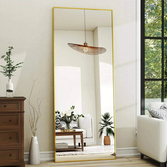 Rectangular Full-Length Mirror with Frame XRAMFY 21"x 56" 