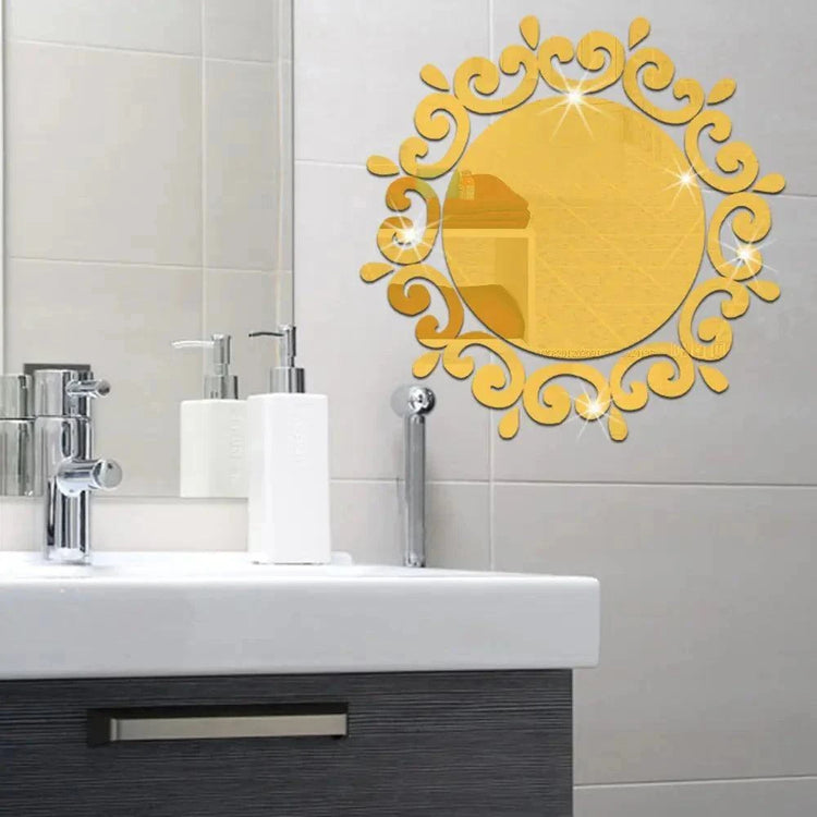 3D Mirror Wall Stickers, Self-Adhesive, for any of Your Living Spaces