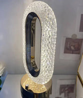 Crystal Touch Desk Lamp  Light Luxury Home Decor