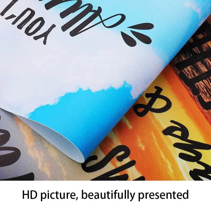 Inspiring 1pc Canvas Poster for Home Decor